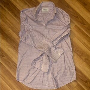 Charles Tyrwhitt Purple Casual Button Down Shirt